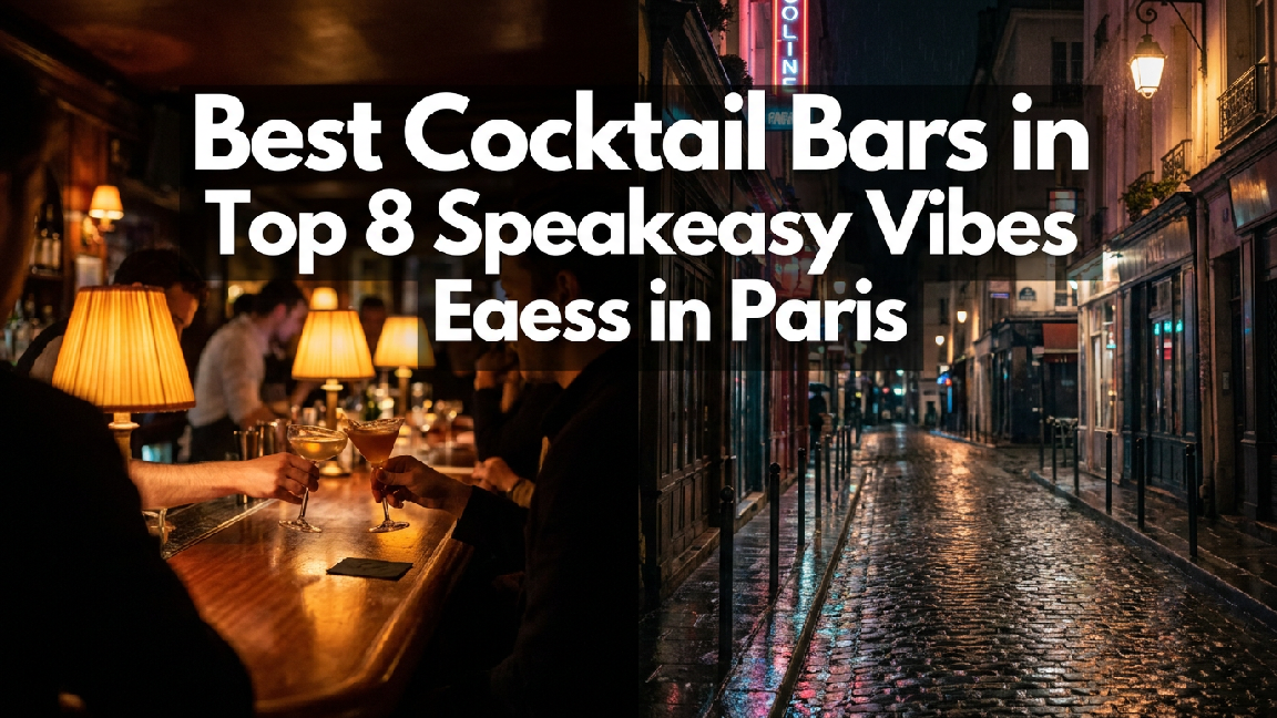 The Best Cocktail Bars in Paris: Where to Find Real Speakeasy Vibes
